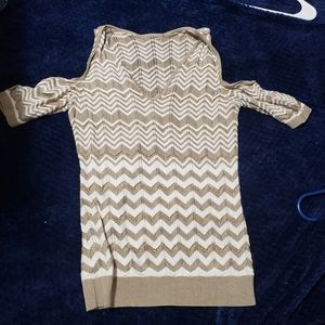 INC women's cold shoulder, size 2